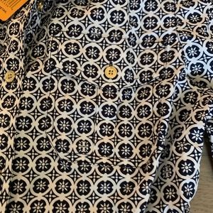 Tory Burch Tops - NWT Tory Burch button down print blouse - size 2 Tory Burch Tops - NWT Tory Burch button down print blouse - size 2